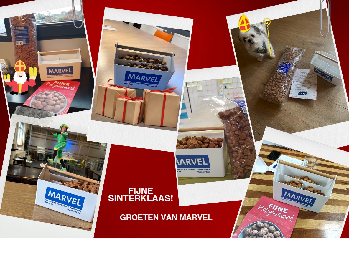 Sinterklaas bij relaties MARVEL